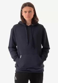 Kangol hanorac de bumbac barbati, culoarea albastru marin, cu gluga, neted KLHB005-DEEPSPRING imagine