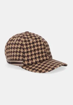 Kangol sapca BLOCK ZIG culoarea maro, K5471.BR204 imagine