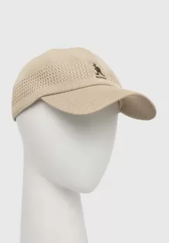 Kangol sapca culoarea bej imagine