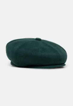 Kangol sapca de lana WOOL HAWKER culoare verde K3164HT.DE301 imagine