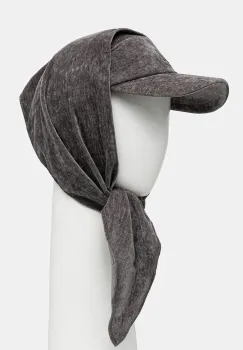 Kangol sapca VELVET DRAPE 5-PANEL culoarea gri K5475.CH011 imagine