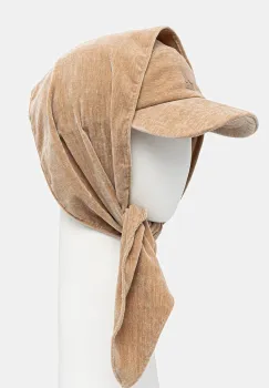 Kangol sapca VELVET DRAPE 5-PANEL culoarea maro, K5475.OT272 imagine