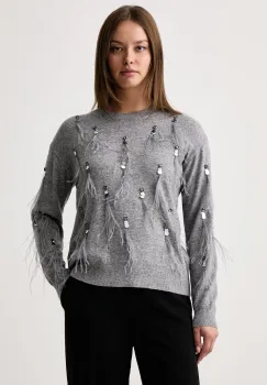 Kaos  pulover pentru femei cu lana imagine