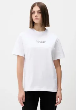 Kaotiko tricou din bumbac culoarea alb, cu imprimeu, AR011-01S-G002 imagine