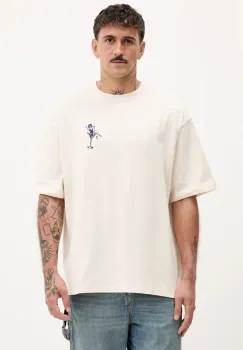 Kaotiko tricou din bumbac culoarea bej, cu imprimeu, AR022-01S-G002 imagine