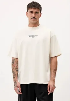 Kaotiko tricou din bumbac culoarea bej, cu imprimeu, AR050-01S-G002 imagine
