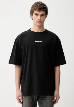 Kaotiko tricou din bumbac culoarea negru, cu imprimeu, AR090-01-G002 imagine