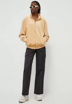 Karl Kani bluza culoarea bej, modelator imagine