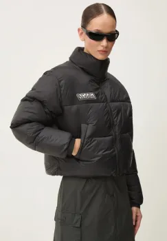 Karl Kani geaca femei, culoarea negru, de iarna, 61760008 imagine