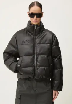 Karl Kani geaca femei, culoarea negru, de iarna, 61760010 imagine