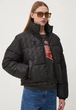 Karl Kani geaca femei, culoarea negru, de iarna, oversize, 61760005 imagine