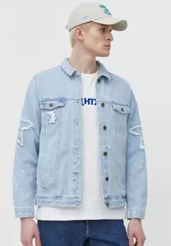 Karl Kani geaca jeans barbati, de tranzitie imagine