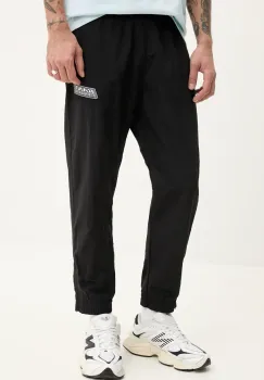 Karl Kani pantaloni de trening barbati, culoarea negru, neted, 60030077 imagine