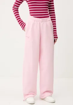 Karl Kani pantaloni de trening culoarea roz, uni, 61030060 imagine