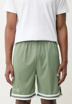 Karl Kani pantaloni scurti barbati, culoarea verde, 60130132 imagine