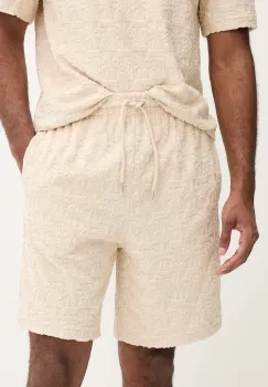 Karl Kani pantaloni scurti culoarea bej, PD00005300 imagine