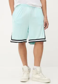 Karl Kani pantaloni scurti culoarea turcoaz, PD00005315 imagine