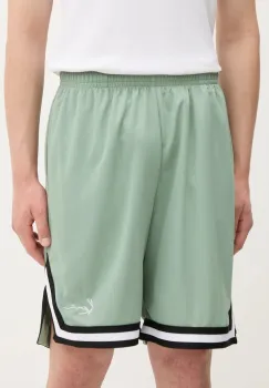 Karl Kani pantaloni scurti culoarea verde, PD00005316 imagine