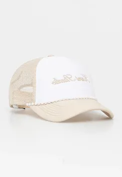 Karl Kani sapca culoarea bej, cu imprimeu, PD00005189 imagine