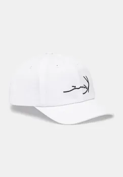 Karl Kani sapca de baseball din bumbac culoarea alb, cu imprimeu, 7030247 imagine