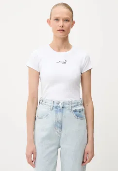 Karl Kani tricou culoarea alb, PD00005451 imagine