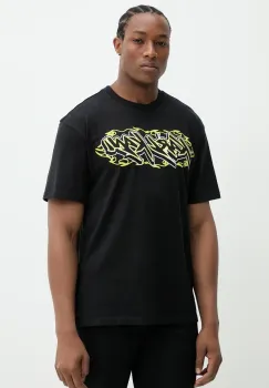 Karl Kani tricou din bumbac barbati, culoarea negru, cu imprimeu, 60300355 imagine