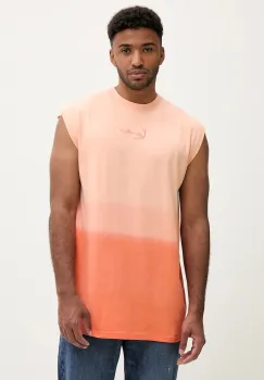 Karl Kani tricou din bumbac culoarea portocaliu, PD00005365 imagine