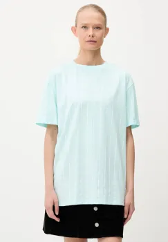 Karl Kani tricou din bumbac culoarea turcoaz, PD00005464 imagine