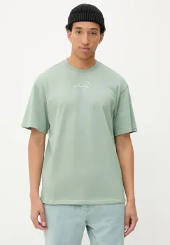 Karl Kani tricou din bumbac culoarea verde, cu imprimeu, PD00008142 imagine