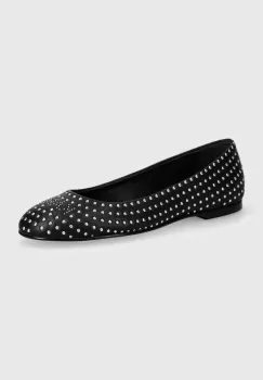 Karl Lagerfeld balerini KARO culoarea negru, KL40123 imagine