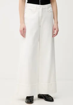 Karl Lagerfeld blugi wide leg pentru femei imagine