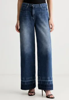 Karl Lagerfeld blugi wide leg pentru femei imagine