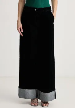 Karl Lagerfeld  blugi wide leg pentru femei imagine