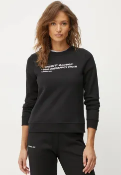 Karl Lagerfeld bluza femei, culoarea negru, cu imprimeu, A1W20038 imagine