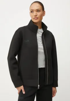 Karl Lagerfeld bluza femei, culoarea negru, neted, A1W20062 imagine