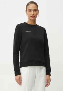 Karl Lagerfeld bluza femei, culoarea negru, neted, A1W20066 imagine