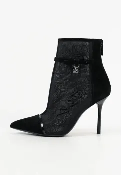 Karl Lagerfeld botine cu toc cui pentru femei Sarabande imagine