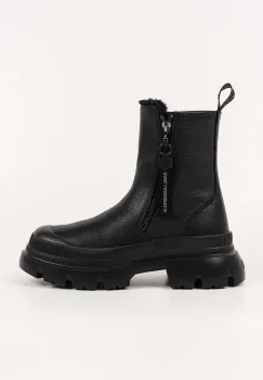 Karl Lagerfeld botine pentru femei din piele Trekka Max imagine