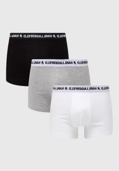 Karl Lagerfeld boxeri 3-pack barbati, culoarea albastru marin imagine