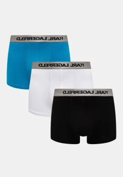 Karl Lagerfeld boxeri 3-pack barbati, culoarea gri, A1M47020 imagine
