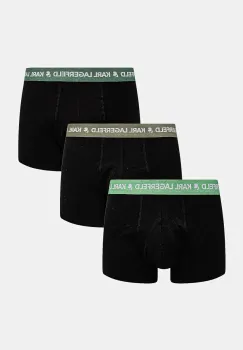 Karl Lagerfeld boxeri 3-pack barbati, culoarea negru, A1M47021 imagine