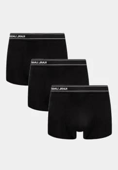 Karl Lagerfeld boxeri 3-pack barbati, culoarea negru, A1M47084 imagine