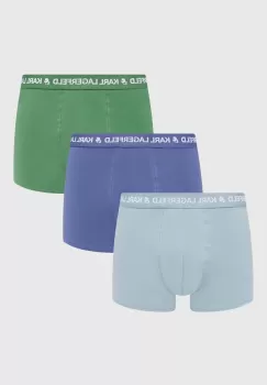 Karl Lagerfeld boxeri 3-pack barbati, culoarea negru imagine
