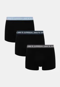 Karl Lagerfeld boxeri 3-pack culoarea negru, A1M47021 imagine