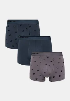 Karl Lagerfeld boxeri 3-pack culoarea negru, A3M47008 imagine