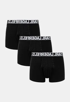 Karl Lagerfeld boxeri 3-pack culoarea negru, A3M47010 imagine