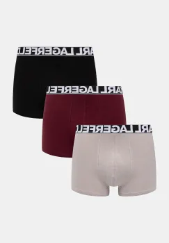 Karl Lagerfeld boxeri 3-pack culoarea negru, A3M47010 imagine