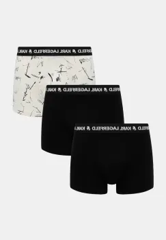 Karl Lagerfeld boxeri 3-pack culoarea negru, A3M47013 imagine