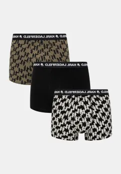 Karl Lagerfeld boxeri 3-pack culoarea negru, A4M47001 imagine