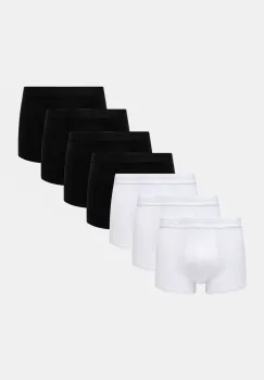 Karl Lagerfeld boxeri 7-pack barbati, culoarea negru, A1M47088 imagine